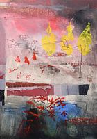 Das Mädchen mit dem pinken Regenschirm