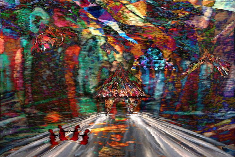 Im Tempel der inneren Harmonie by Heidrun Carola Herrmann