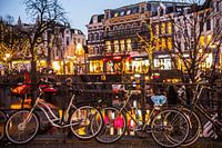 Cycling on Utrecht's Oudegracht