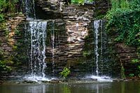 The fall of the water