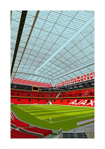 Johan-Cruijff-Arena - Ajax von The Fan Wall