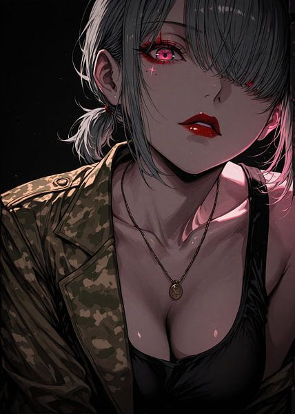 Military Anime Girl by Ruzerin