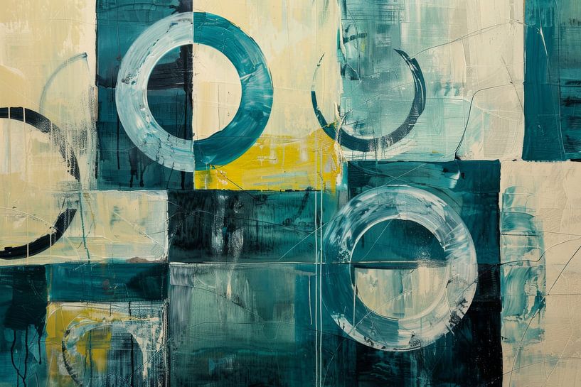 Abstrakte Malerei von Poster Art Shop