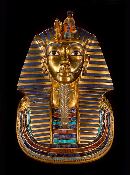 Toetanchamon, dodenmasker by Walter Goyen