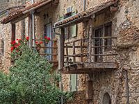 Romantisches mittelalterliches Stadtbild