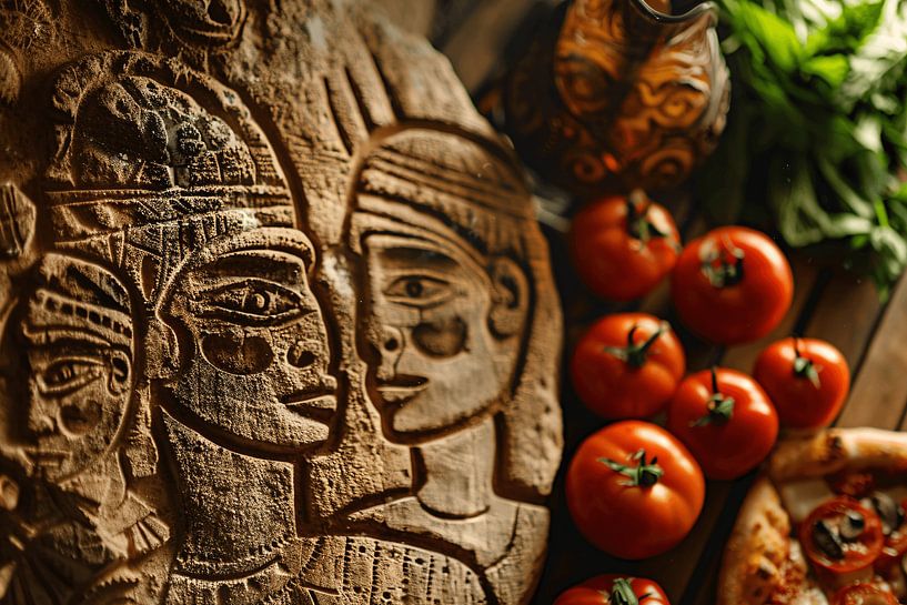 Red Tomatoes Still Life by Art & Soul Creations