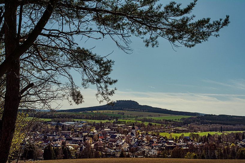 Landschaft im Erzgebirge von Johnny Flash