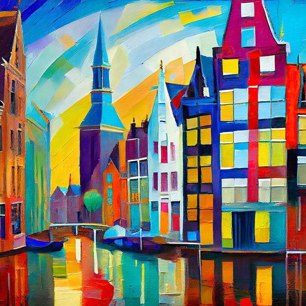 Das Spektrum der Stadt. von AVC Art Studio