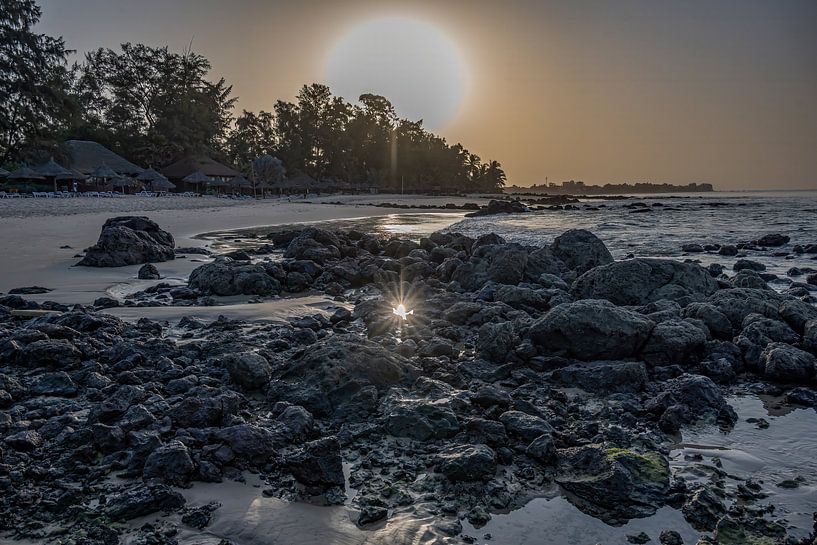 Sunset In Senegal, Africa II by Marcel van Berkel