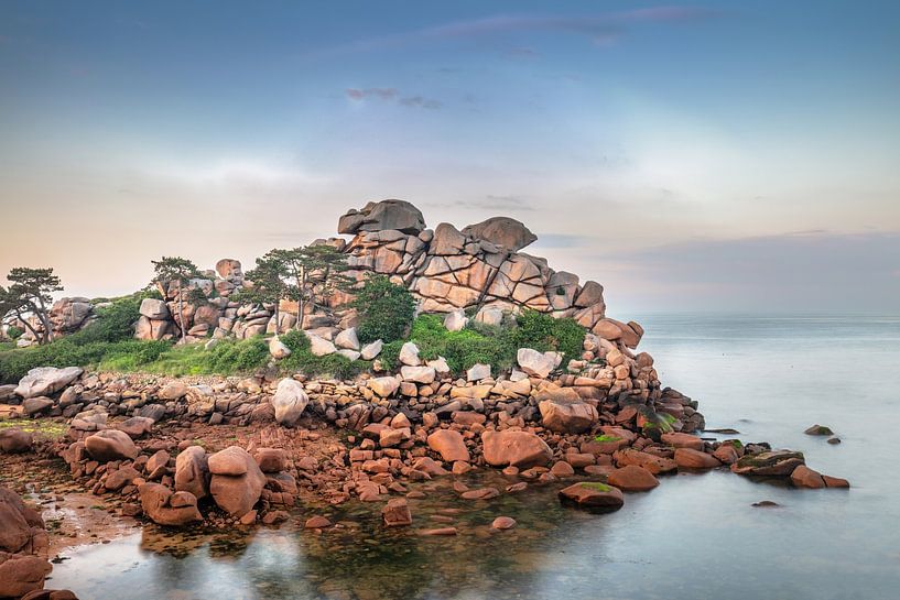 Coastal landscape Brittany by Ko Hoogesteger