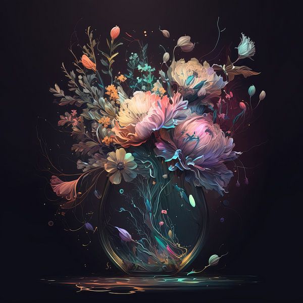 Blumenbild Nr. 005 von ARTEO Gemälde