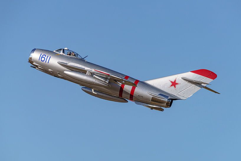 Mikojan-Gurewitsch Mig-17F Fresko. von Jaap van den Berg