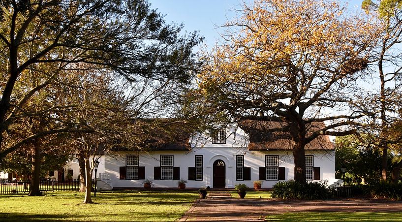 Cape Dutch farmhouse by Werner Lehmann