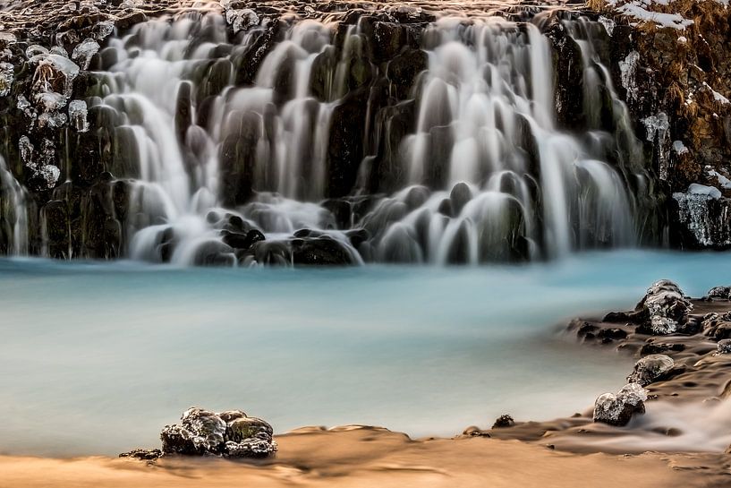 Brúarárfoss (IS) van Paul van der Zwan