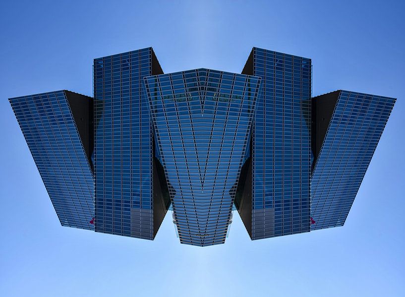 Magisches Spiegelbild Nhow Amsterdam RAI Hotel von Bas Potman