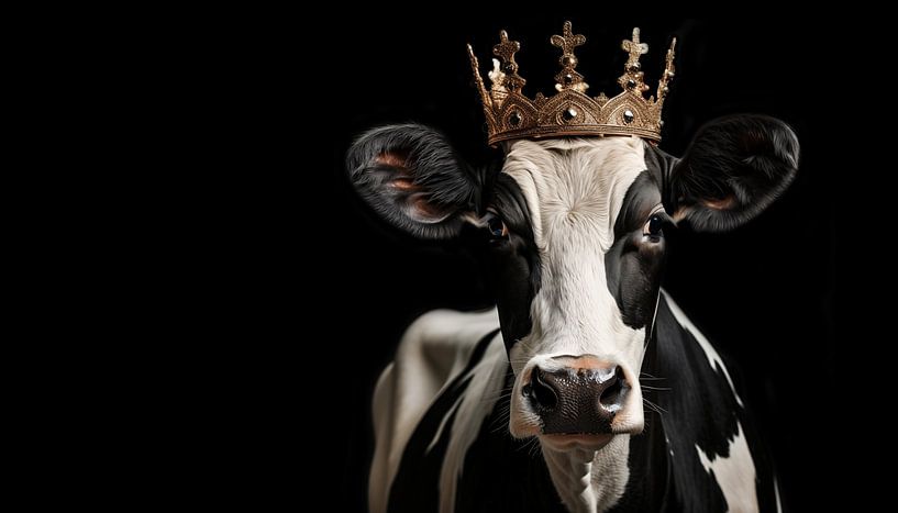 Kuhkönig mit Kronenpanorama von TheXclusive Art