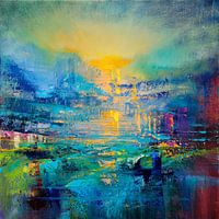 A new day - The sun on the horizon