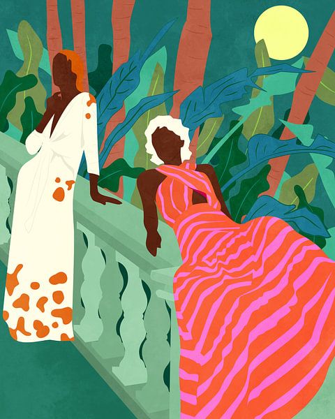 Lush Nights & Flowing Dresses by Kintsugi99 