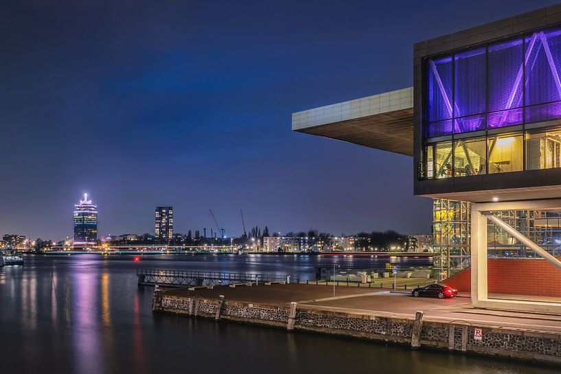 Muziekgebouw en A'DAM toren by Bart Hendrix