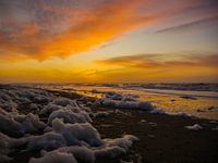 Coucher de soleil sur Texel