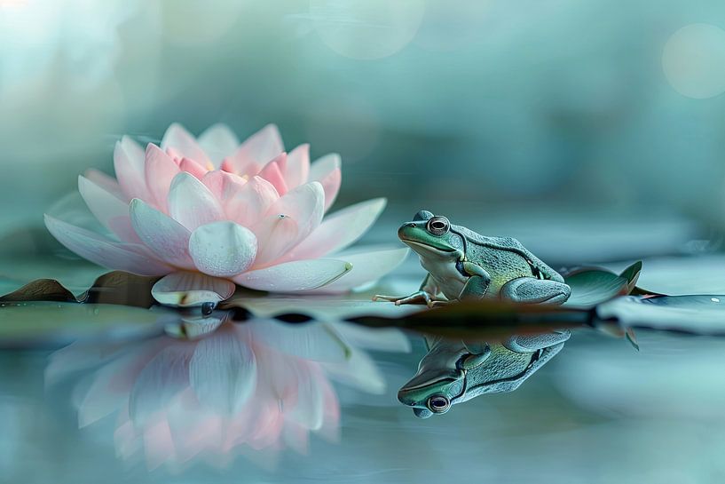 Grenouille par Poster Art Shop