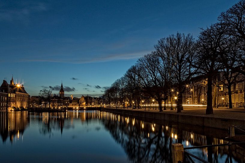 Regierungsgebäude auf dem Hofvijver, Den Haag von Miranda van Hulst
