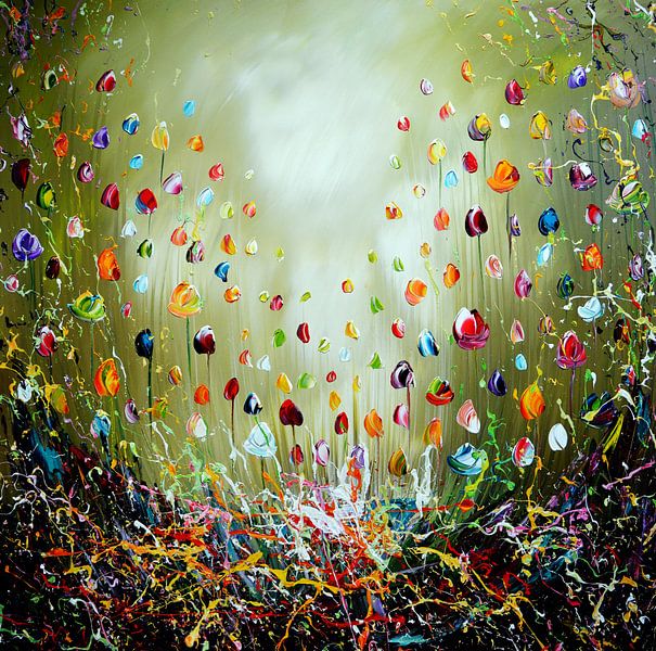 Fleurs par Gena Theheartofart