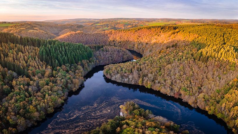 Des Deux Ourthes, Ardennen (1) von Luc van der Krabben