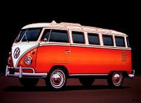 Volkswagen Transporter T1 Samba Painting
