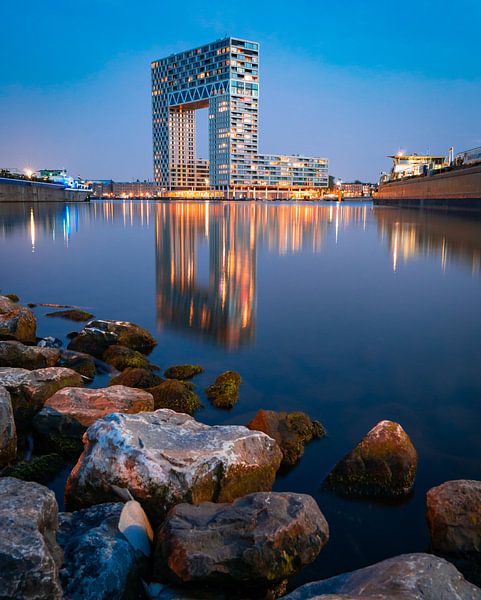 Hafen bei Nacht von Mariusz Jandy