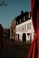Brewery in Maastricht with sunset | Red details | A warm summer day