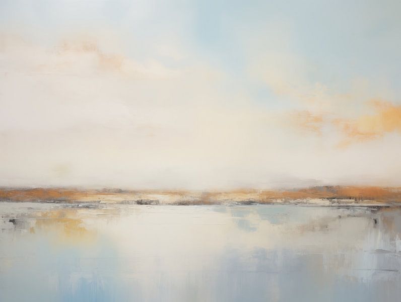 Landschap rustgevend 9 van Bert Nijholt