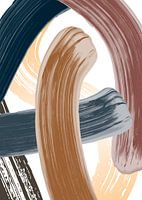 Penseelstreken op het Doek