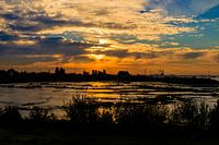 Zonsopkomst bij laagtij