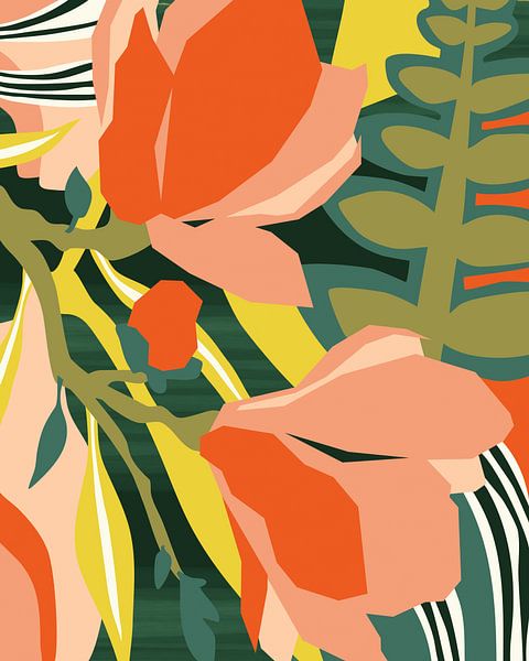 Vert florissant, Megan Gallagher par Wild Apple