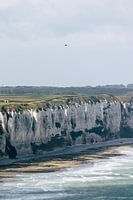 The cliffs of the Normandy coast