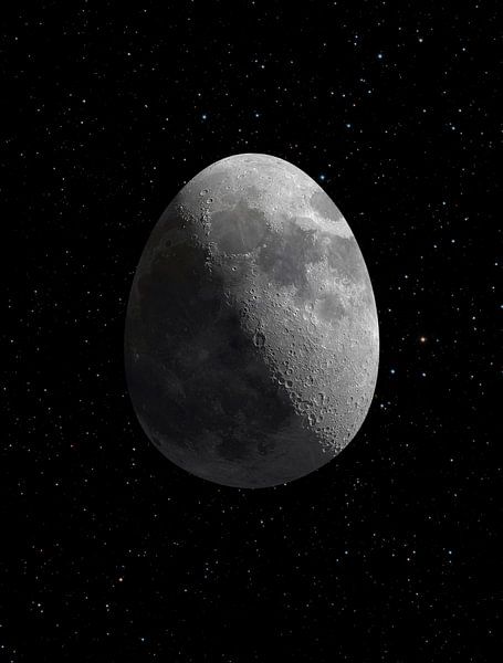 Weltraum-Ei von Ruben Heijdra