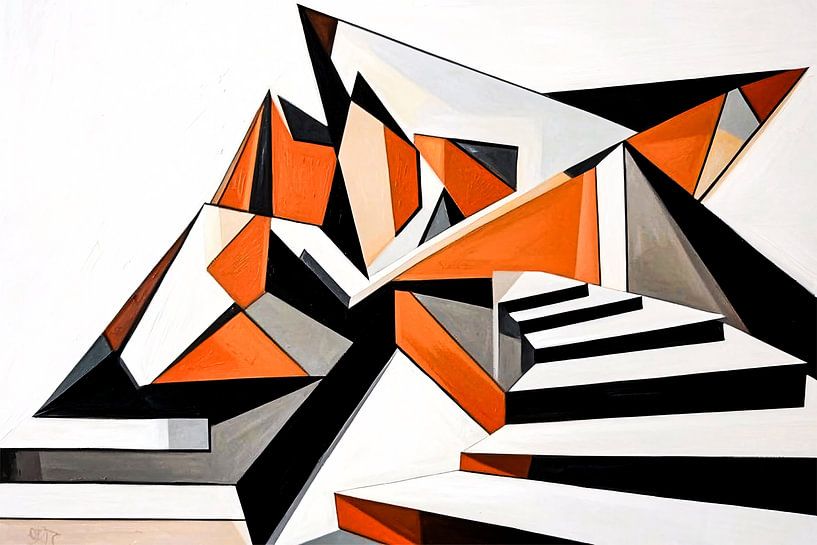 Design géométrique avec angles vifs par Art & Soul Creations