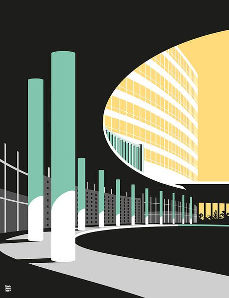 Fontainebleau Miami Beach (entrée), Miami par Remko Heemskerk