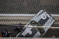 Porsche 911 in the pit box