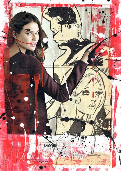 Model Meets Comic Nr. 10 by Feike Kloostra