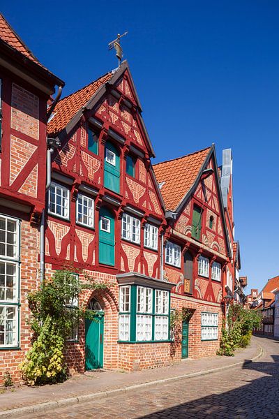 Historische Fachwerkhäuser, Altstadt, Lüneburg von Torsten Krüger