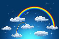 rainbow clouds