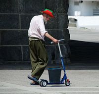 Straatfotografie De visser