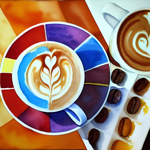 CAFE BAR von The Art of Mark Fischer