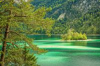 Emerald green Eibsee