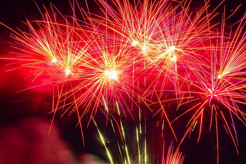Fireworks, fireworks show by Gert Hilbink