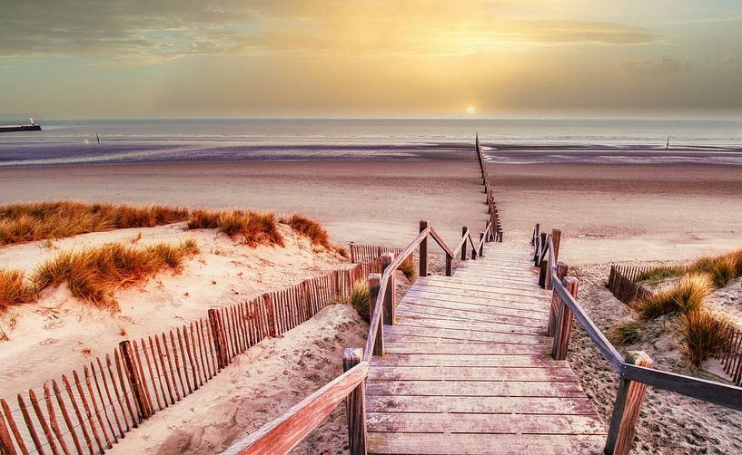 coucher de soleil par Rudi Everaert