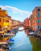 Chioggia, Stadt in der Lagune von Venedig, Italien
