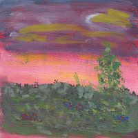 EH PEINTURE ART 1989** #0471 Paysage